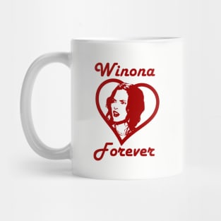 Winona Ryder Winona Forever Mug